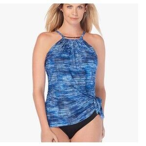 Magicsuit Parker Swimdress One Piece Blue Jean Strap - Womens 12